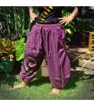 Haremshose Caprihose magenta