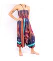 Haremshose Jumpsuit für Frauen Pfauenauge