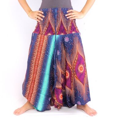 Haremshose Jumpsuit für Frauen Pfauenauge