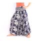Elephant pants jumpsuit elephant pattern blue