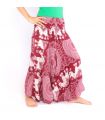 Elefantenhose Jumpsuit Elefantenmuster Mandala rot