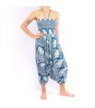 Elefantenhose Jumpsuit orientalisches Elefantenmuster