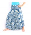 Elefantenhose Jumpsuit orientalisches Elefantenmuster