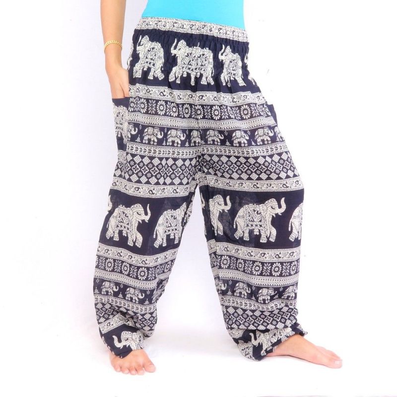 Elefantenhose dunkelblau