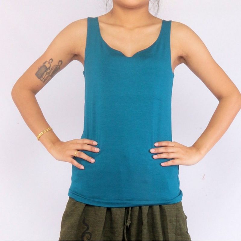 Débardeur en coton spandex taille XL