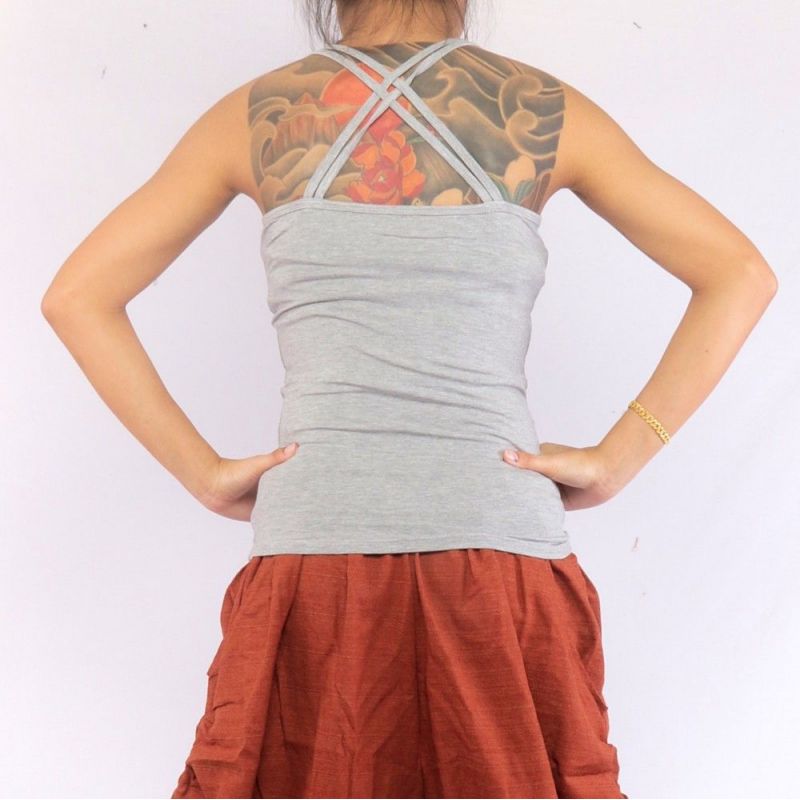 Tanktop Baumwolle Spandex Größe M
