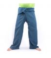Thai Fisherman Pants Cottonmix extra lang - blau