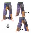 Thai Fischerhose Patchwork vielfarbig - OTOP fair gehandelt