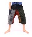 3/5 Thai fisherman pants short Om Goa - cotton