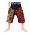 3/5 Thai fisherman pants short Om Goa - cotton