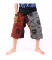 3/5 Thai fisherman pants short Om Goa - cotton