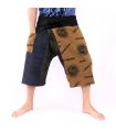 3/5 Thai fisherman pants short Om Goa - cotton