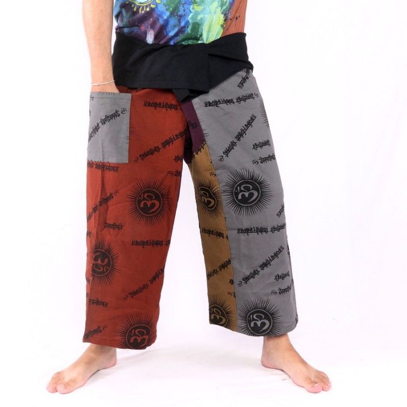 Thai Fischerhose Om Goa - Baumwolle Größe L