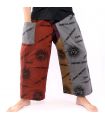Thai Fischerhose Om Goa - Baumwolle Größe L