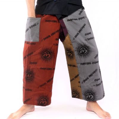 Thai Fischerhose Om Goa - Baumwolle Größe L