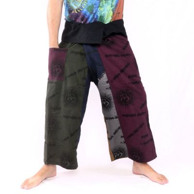 Thai Fischerhose Om Goa - Baumwolle Größe L