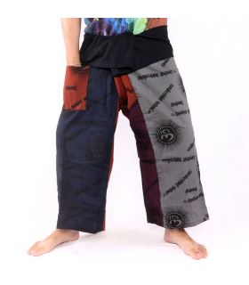 Thai fisherman pants Om Goa - cotton size L