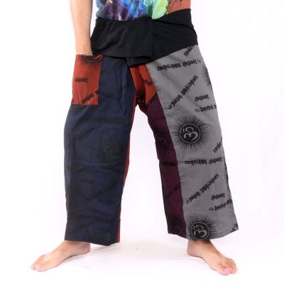 Thai Fischerhose Om Goa - Baumwolle Größe L