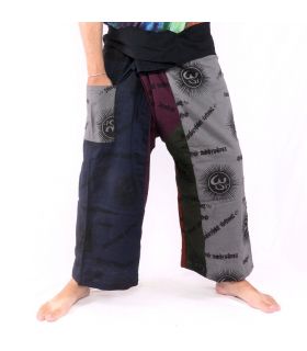 Thai fisherman pants Om Goa - cotton size L
