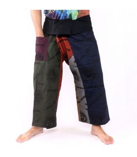 Thai fisherman pants Om Goa - cotton size L