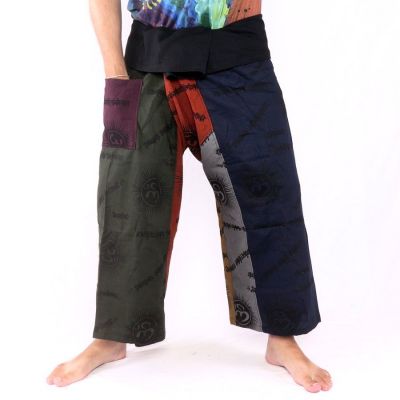 Thai Fischerhose Om Goa - Baumwolle Größe L