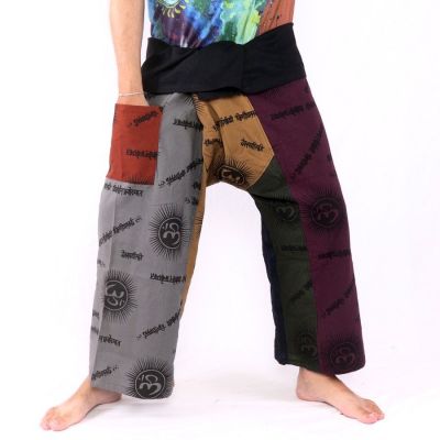 Thai Fischerhose Om Goa - Baumwolle Größe L