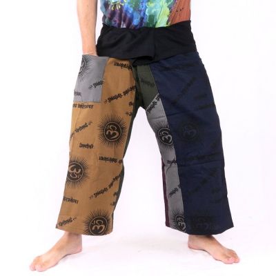 Thai Fischerhose Om Goa - Baumwolle Größe L