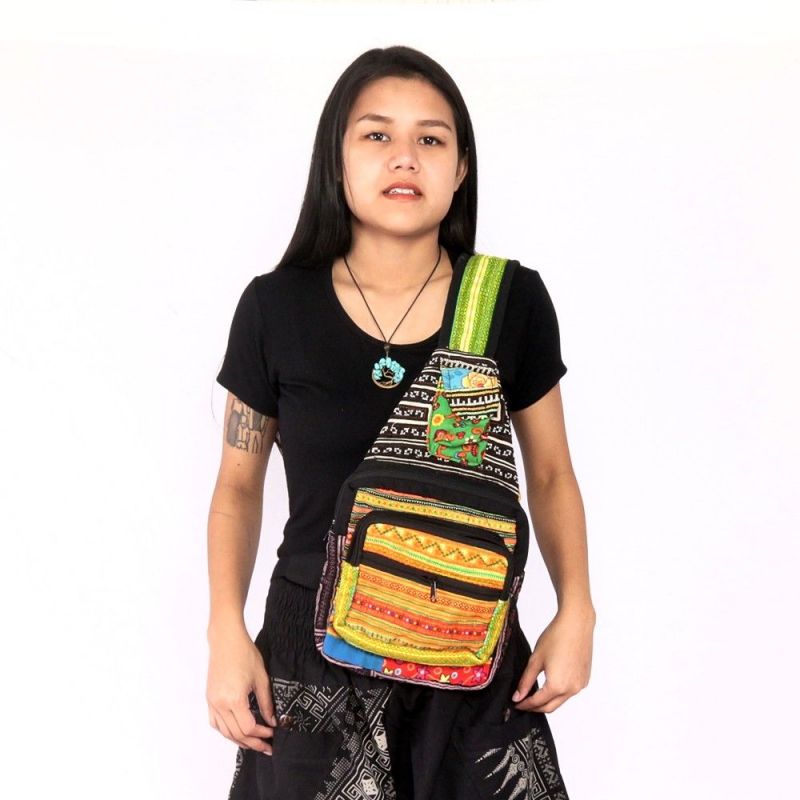 Hmong Hill Tribe Schultertasche