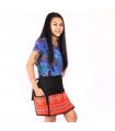 Falda corta Hmong bordada a mano