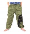 Haremshose Jogger Elefantenkopf
