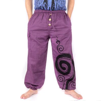 Haremshose Jogger Spiral Design