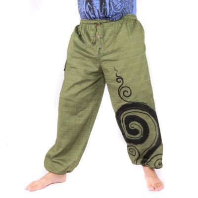 Haremshose Jogger Spiral Design