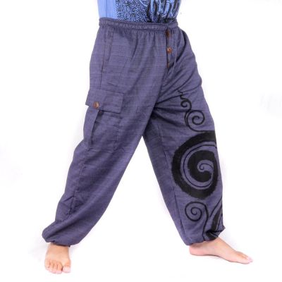Haremshose Jogger Spiral Design