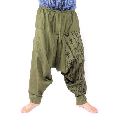 Aladinhose Aztekenmuster