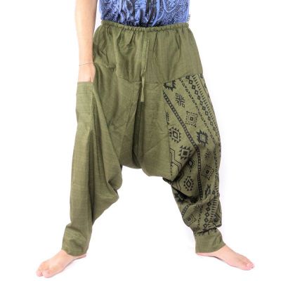 Aladinhose Aztekenmuster