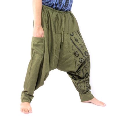 Aladinhose Aztekenmuster