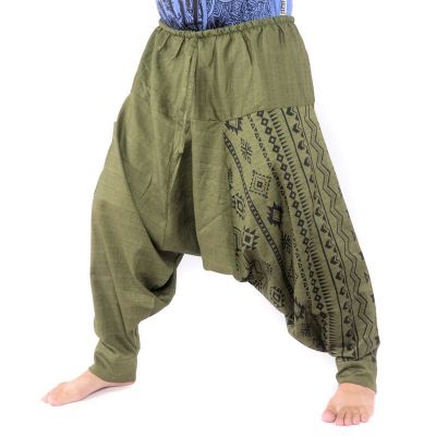 Aladinhose Aztekenmuster