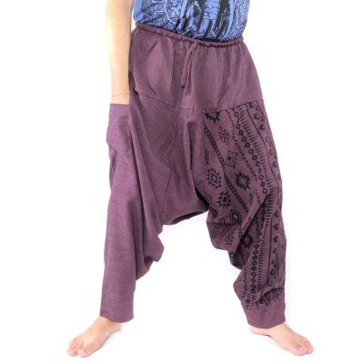 Aladinhose Aztekenmuster