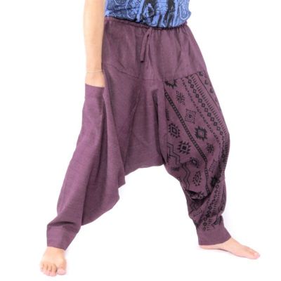 Aladinhose Aztekenmuster