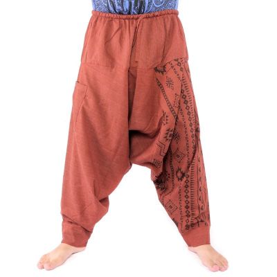 Aladinhose Aztekenmuster