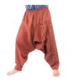 Aladinhose Aztekenmuster