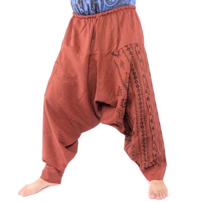 Aladinhose Aztekenmuster