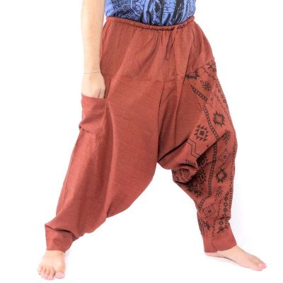 Aladinhose Aztekenmuster