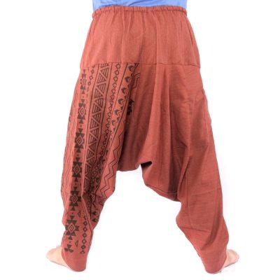 Aladinhose Aztekenmuster