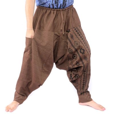 Aladinhose Aztekenmuster