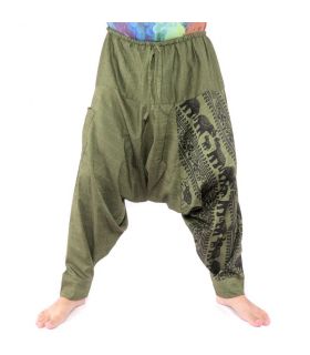 Harem pants elephant pattern