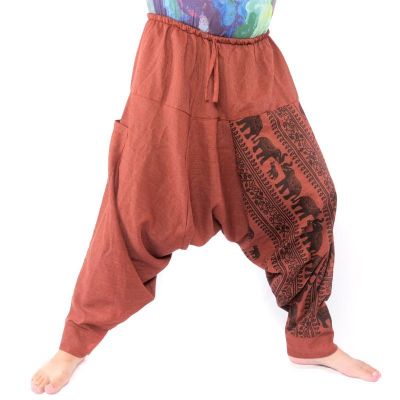 Aladinhose Elefanten Muster