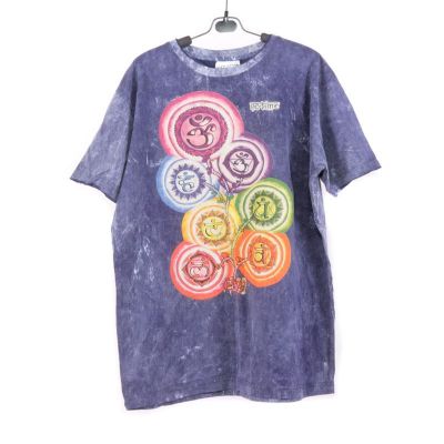 "No Time" Om Chakra T-Shirt Size L