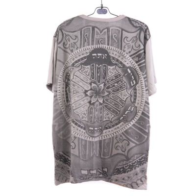 "Mirror" Hand of Fatima T-Shirt Size L