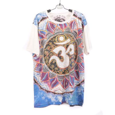 "Mirror" Om T-Shirt Size L